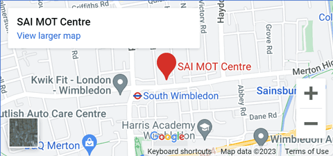 Click here for Google map for SAI MOT Centre